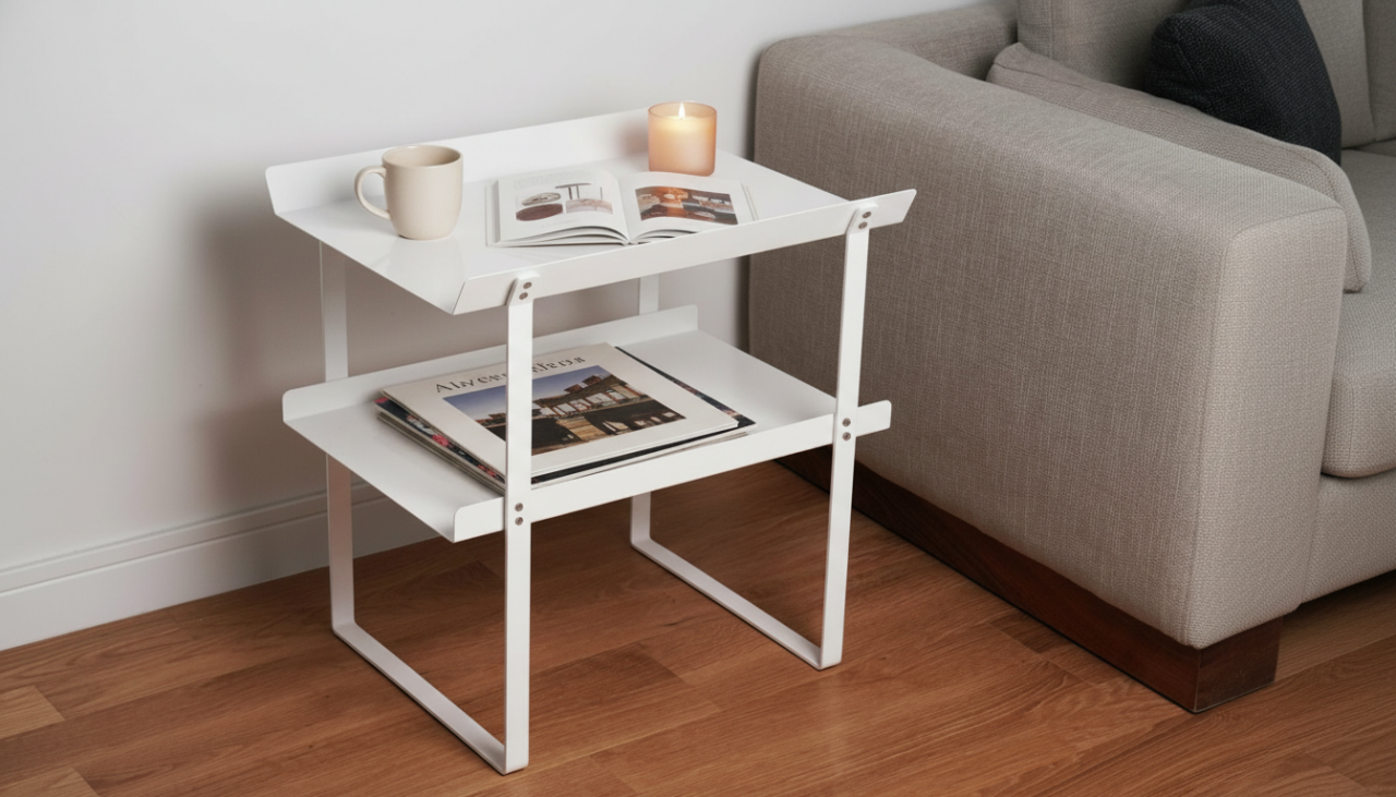 Küçük Alanlarda Büyük Etki: Yan Sehpa Seçerken Nelere Dikkat Edilmeli?