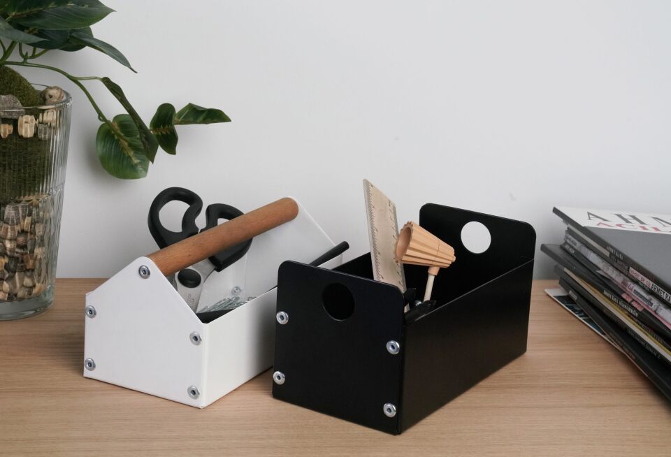 HNH-402 METAL KUTU | Ahşap Saplı Endüstriyel Kutu