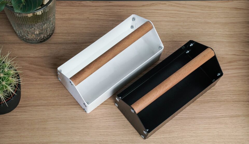 HNH-402 METAL KUTU | Ahşap Saplı Endüstriyel Kutu