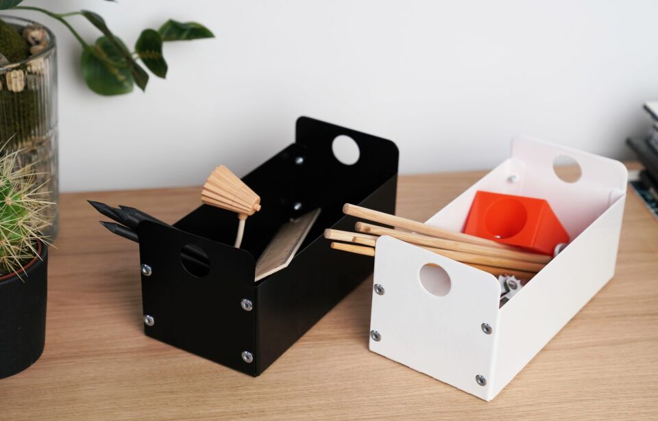 HNH-403 METAL KUTU | Minimalist Metal Depolama Kutusu