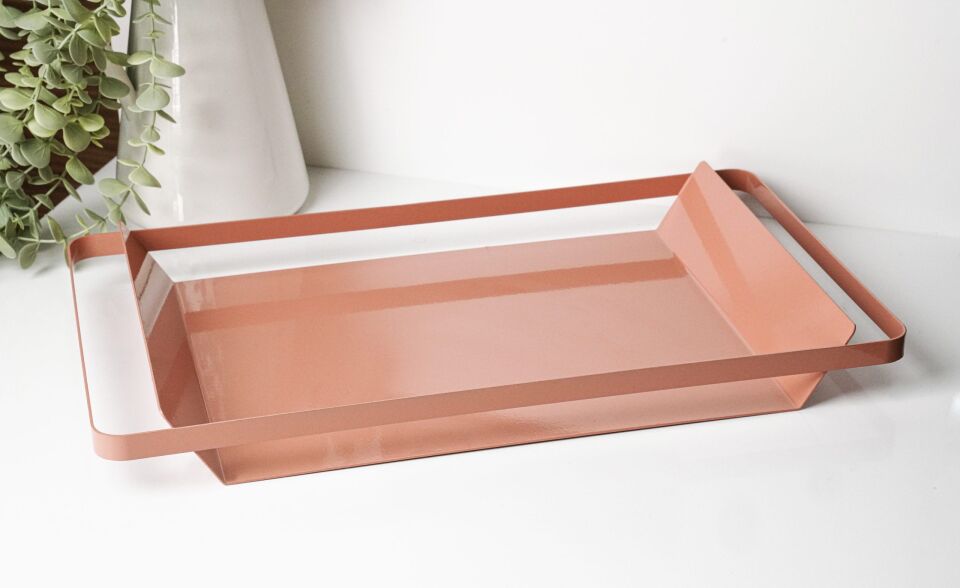 HNH-701 METAL TEPSİ | Pastel Servis ve Sunum Tepsisi