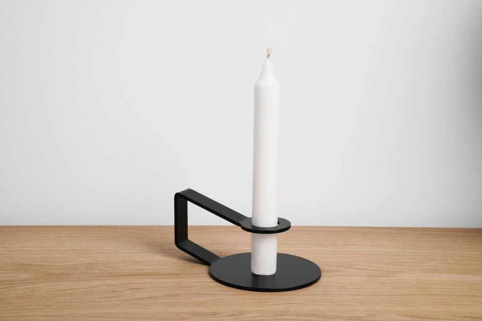 HNH-201 MUMLUK | Vintage Tutmalı Metal Mumluk