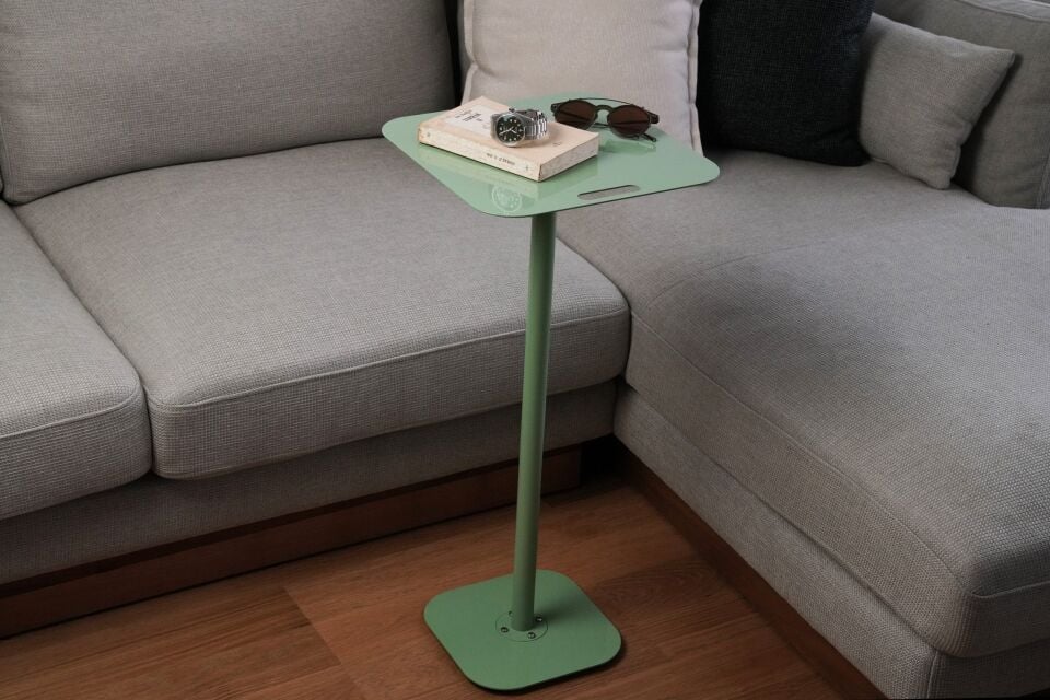 HNH-101 BİSTRO SEHPA | Tek Ayaklı Metal Sehpa