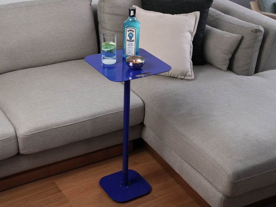 HNH-101 BİSTRO SEHPA | Tek Ayaklı Metal Sehpa