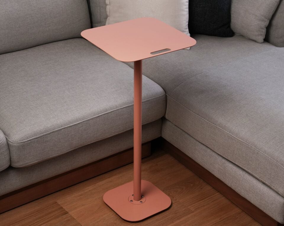 HNH-101 BİSTRO SEHPA | Tek Ayaklı Metal Sehpa