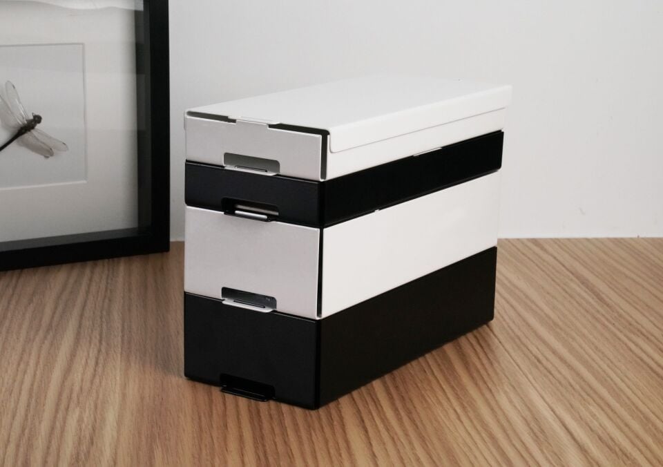 HNH-400 KAPAKLI KUTU | Modüler Metal Organizer