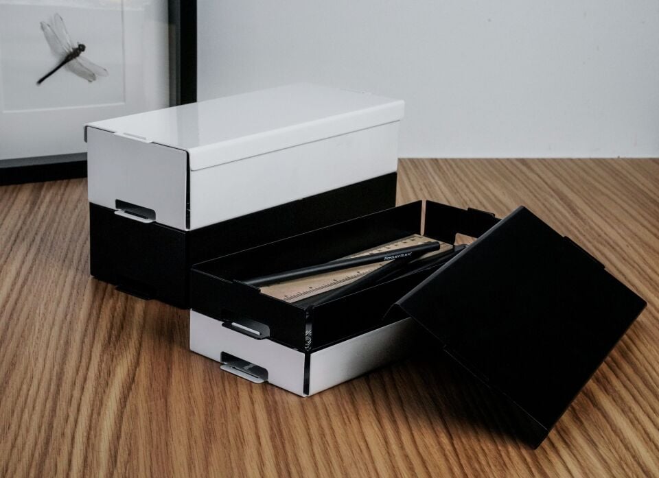 HNH-400 KAPAKLI KUTU | Modüler Metal Organizer