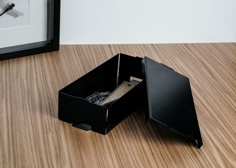 HNH-400 KAPAKLI KUTU | Modüler Metal Organizer