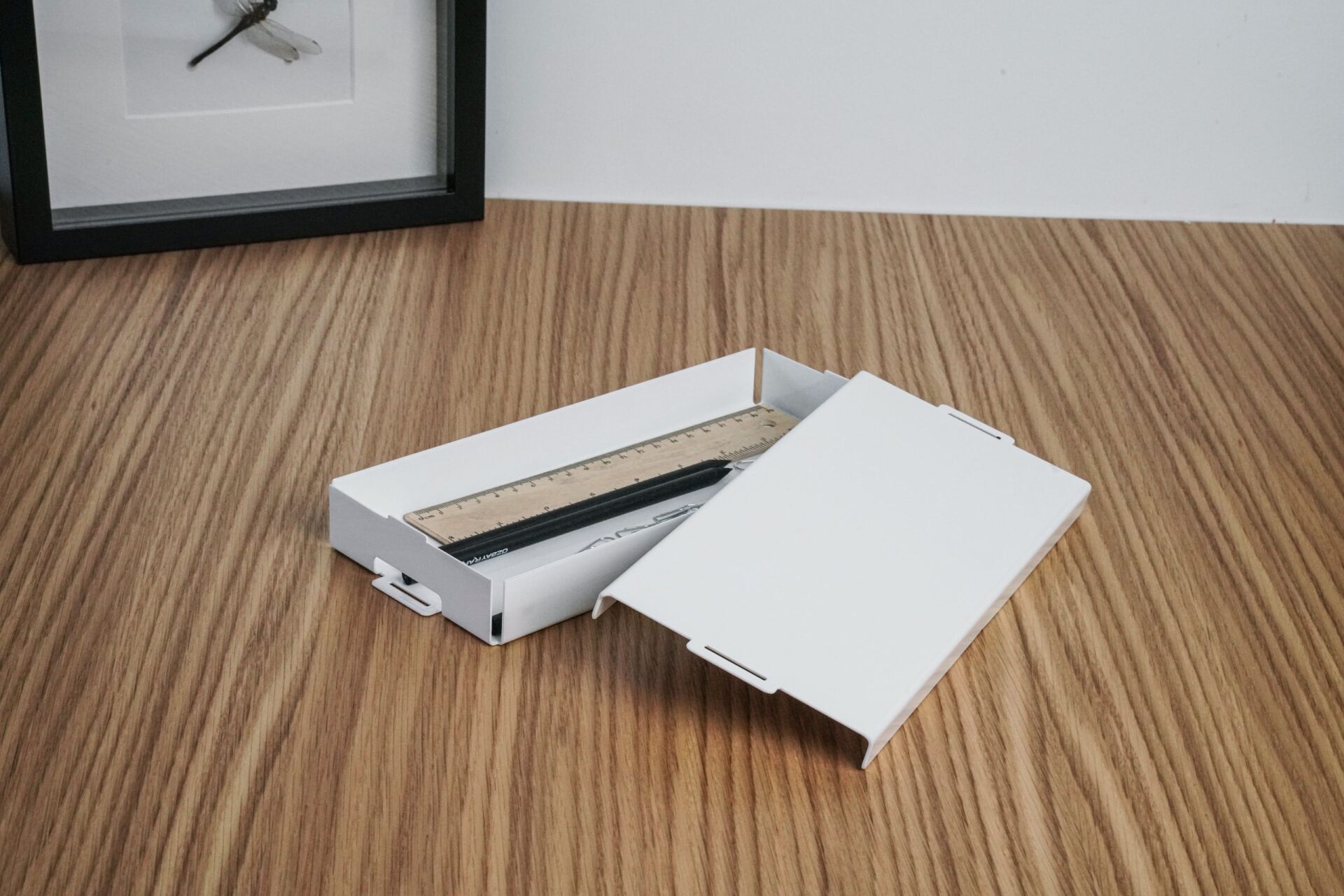 HNH-401 KAPAKLI KUTU | Modüler Metal Organizer