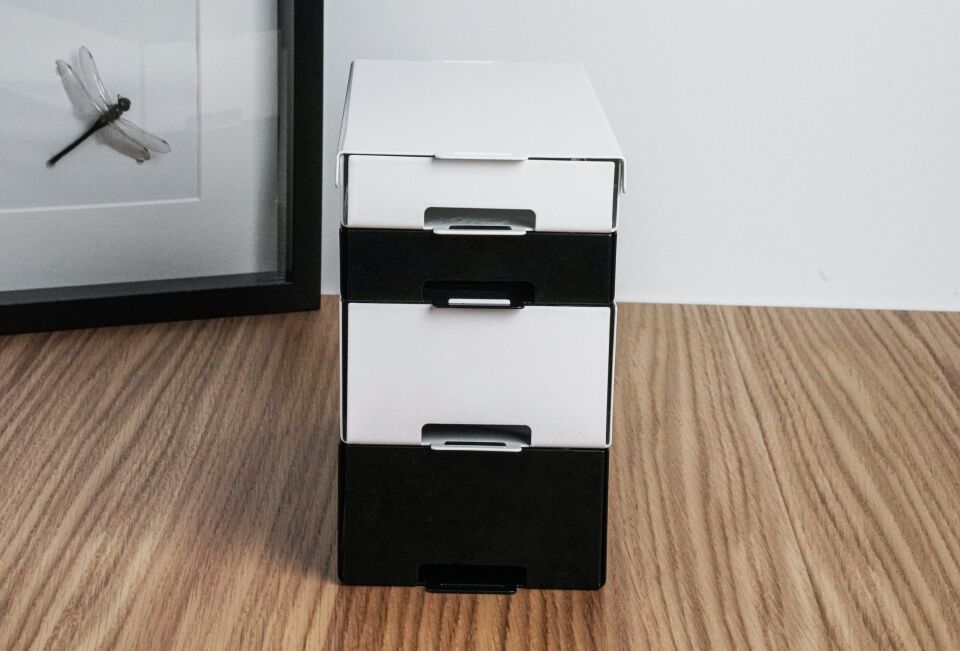 HNH-401 KAPAKLI KUTU | Modüler Metal Organizer