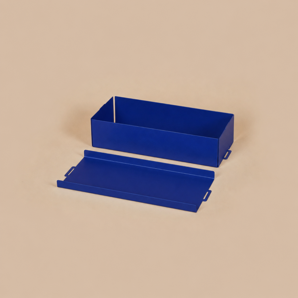 GRAPHITE KUTU M | Modüler Metal Organizer Mavi
