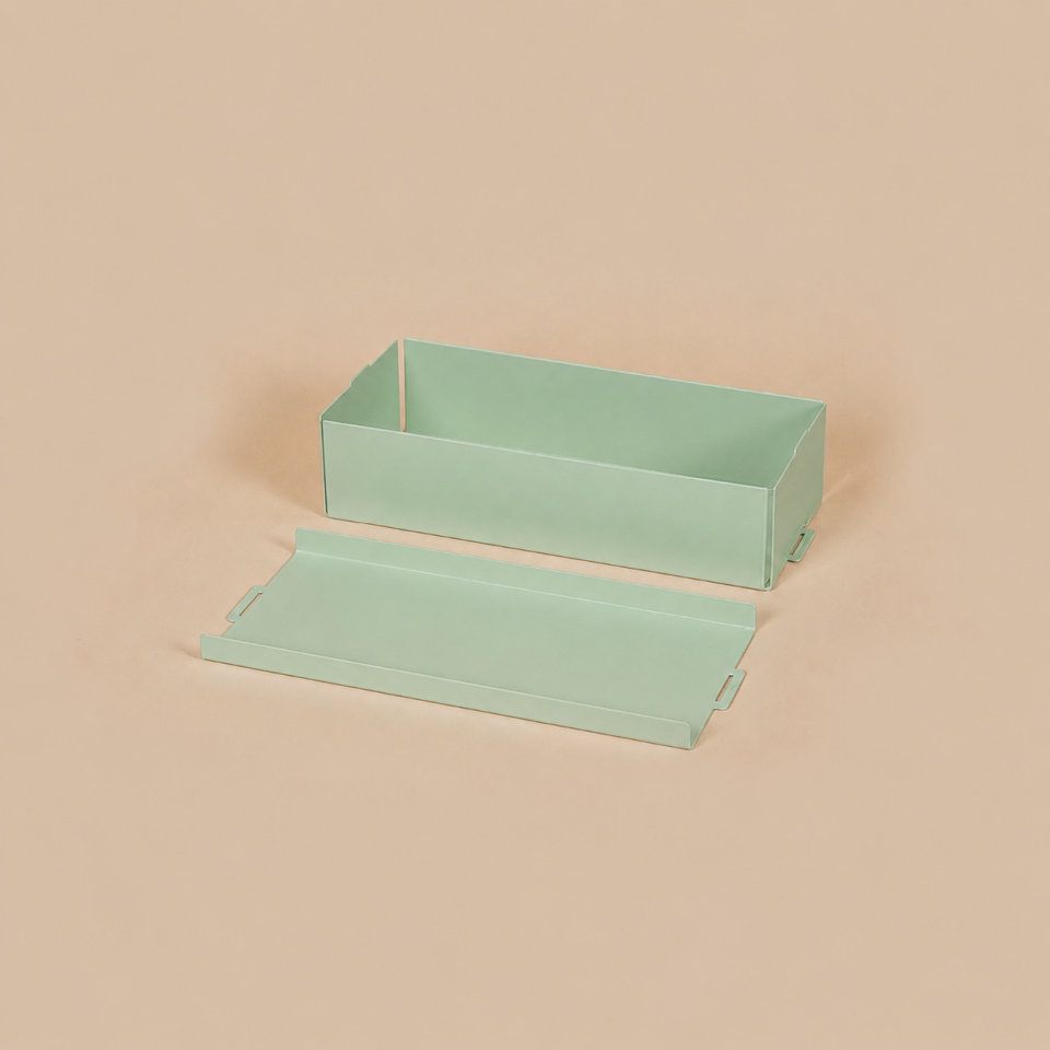 GRAPHITE KUTU M | Modüler Metal Organizer Mint Yeşil
