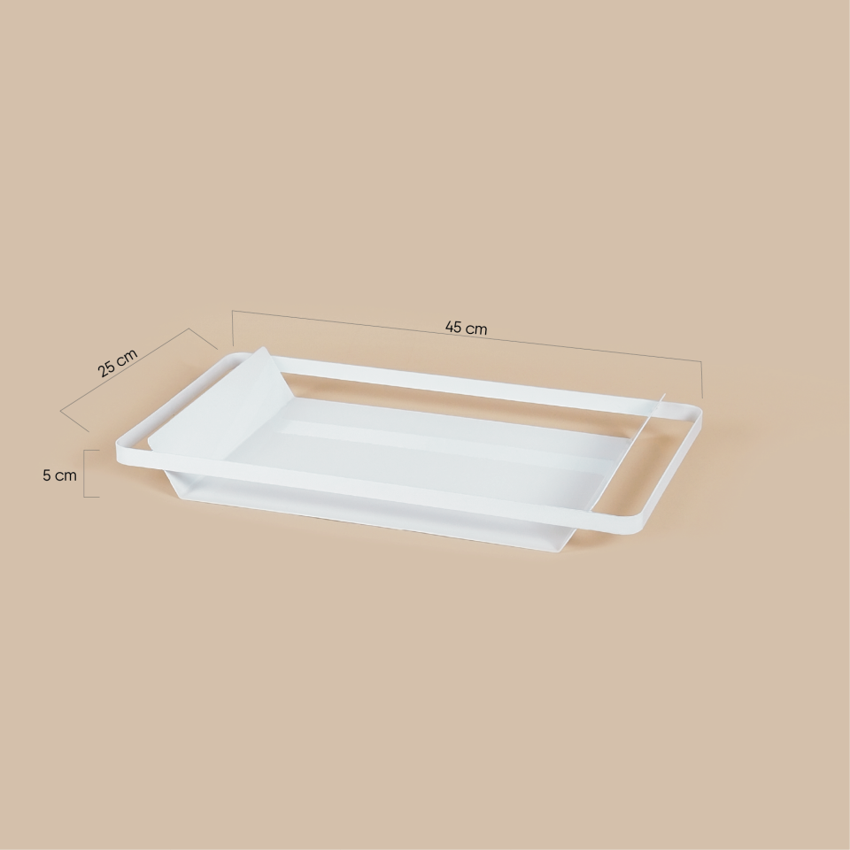 METALLO TEPSİ | Metal Tepsi - Mavi