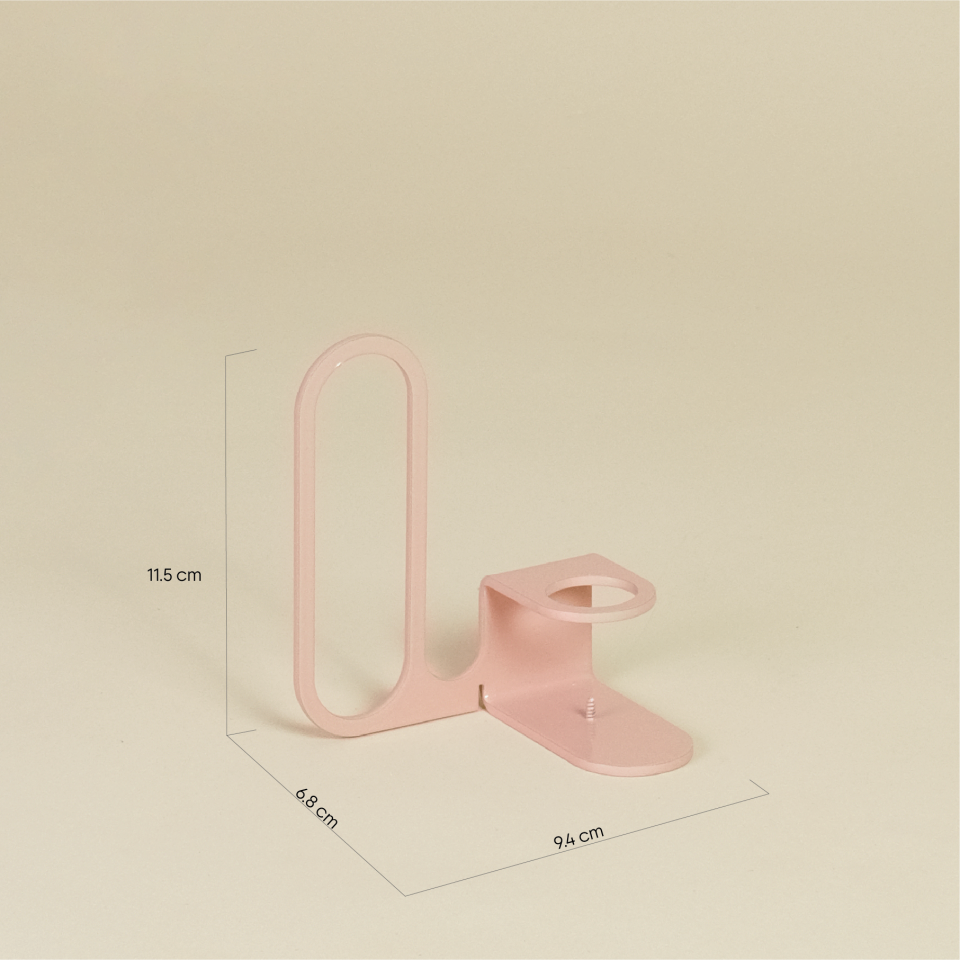 LOOPY MUMLUK | İğneli Minimal Metal Mumluk - Mint Yeşil