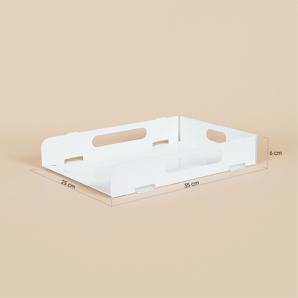 GRAPHITE DÜZENLEYİCİ | Modüler Metal Organizer - Beyaz