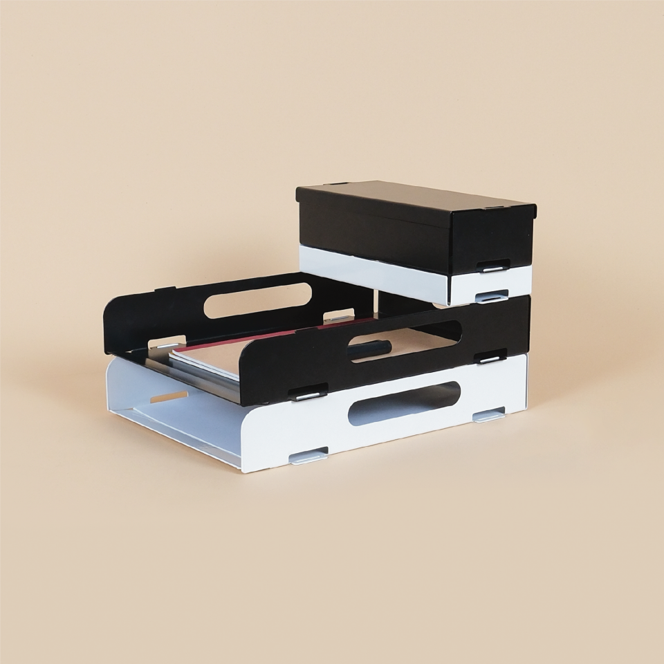 GRAPHITE DÜZENLEYİCİ | Modüler Metal Organizer - Beyaz