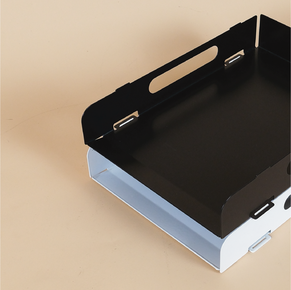 GRAPHITE DÜZENLEYİCİ | Modüler Metal Organizer - Siyah