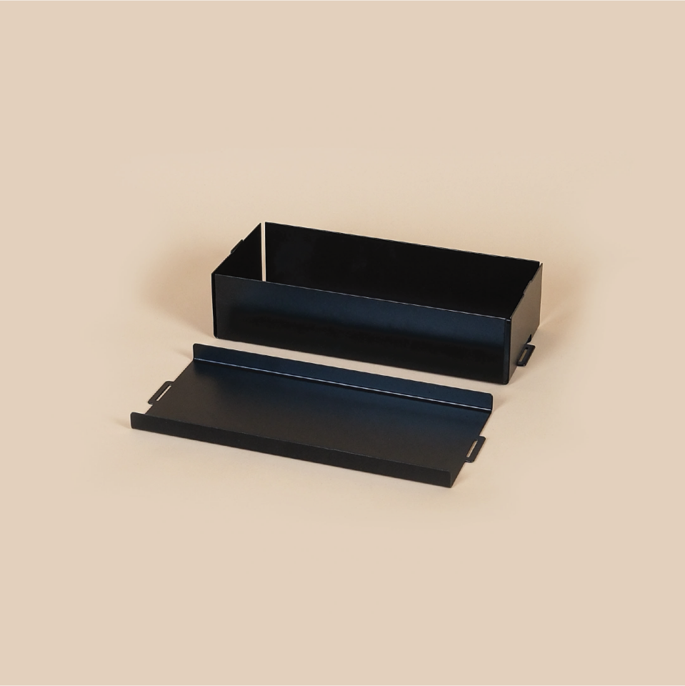 GRAPHITE KUTU M | Modüler Metal Organizer - Siyah