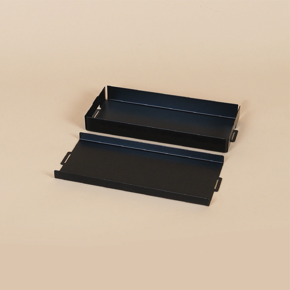 GRAPHITE KUTU S | Modüler Metal Organizer - Siyah